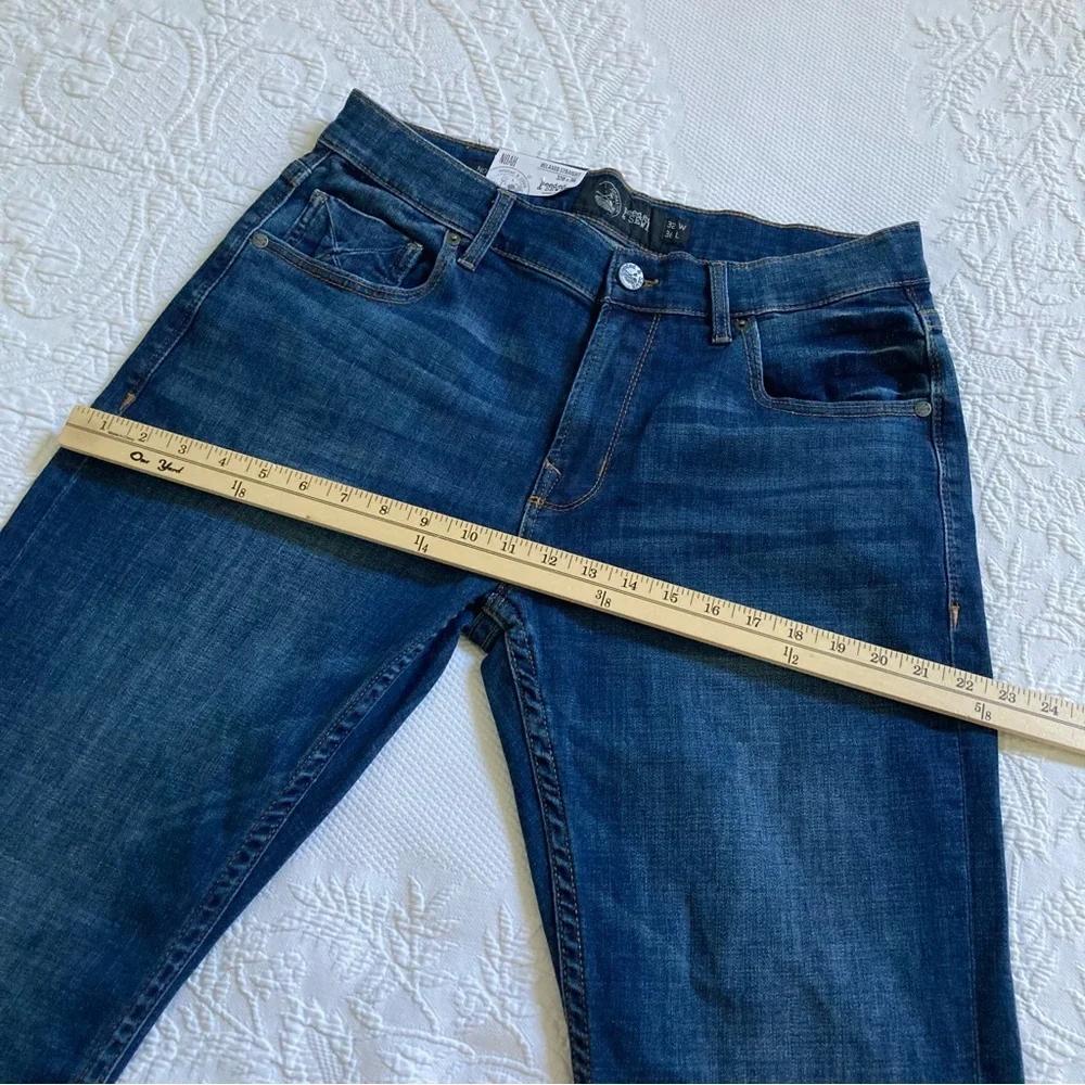 NWT Seeded & Sewn men’s Noah jeans size 32 x 36 relaxed straight